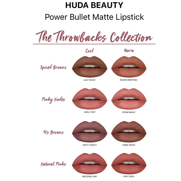 ๐2/30๐HUDA BEAUTY Power Bullet Matte Lipstick - Picture 8 of 10